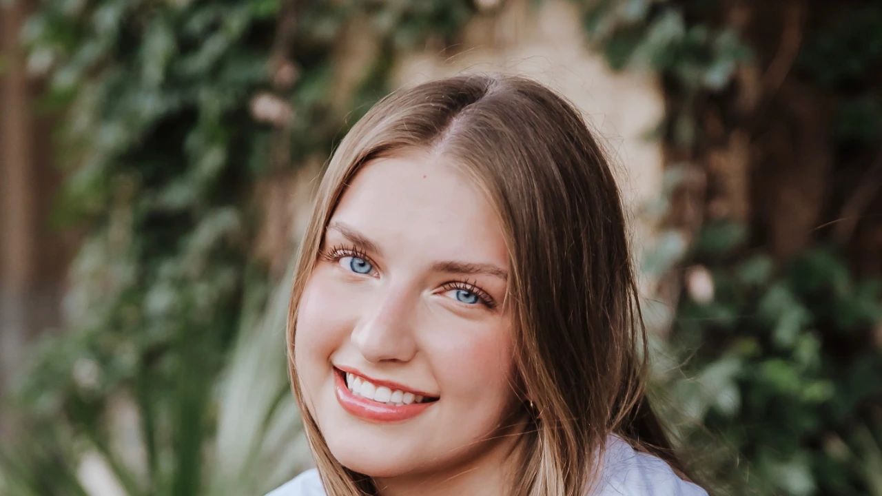 Portrait of Alexa Champagne, the Social Chair
